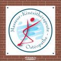 Plaque insigne Masseur-Kinésithérapeute et Ostéopathe (CNOMK)