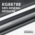 KG8878B - Gris Minéral Métallisé - Brillant